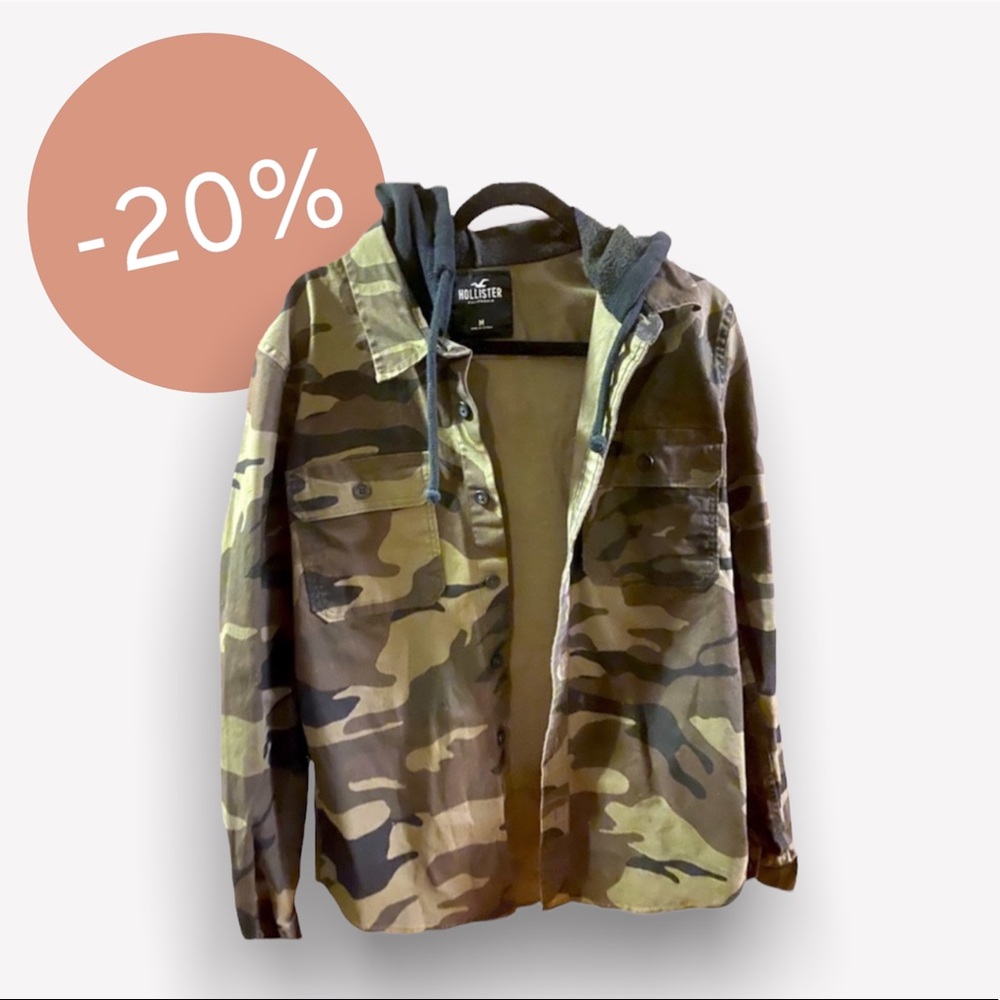 ON SALE TODAY! camo hoodie jacket